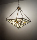 Meyda 21" Square Backyard Friends Inverted Pendant 70666
