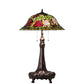 Meyda 31" High Tiffany Rosebush Table Lamp - 71388