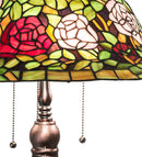 Meyda 31" High Tiffany Rosebush Table Lamp - 71388