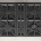 Kucht 30-Inch Gas Range in Stainless Steel with Black Knob (KFX300-K)