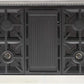Kucht 36-Inch Gas Range in Stainless Steel with Black Knob (KFX360-K)