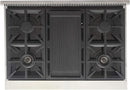 Kucht 36-Inch Gas Range in Stainless Steel with Blue Knob (KFX360-B)