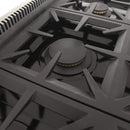 Kucht 36-Inch Gas Range in Stainless Steel with Black Knob (KFX360-K)