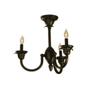 Meyda 24"W Rhythm 3 LT Chandelier 73237