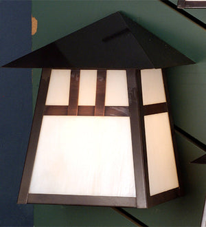 Meyda 12" Wide Stillwater Double Bar Mission Wall Sconce 73419