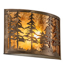 Meyda 18"W Tall Pines Wall Sconce 73870