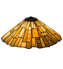 Meyda 21"W Delta Jadestone Shade '74019