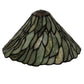 Meyda 12" Wide Willow Jadestone Shade '74023