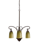 Meyda 24"W Terra Verde 3 LT Chandelier 74054