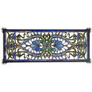 Meyda 29"W X 11"H Antoinette Transom Stained Glass Window '78104