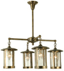Meyda 31"W Fulton Grapes 4 LT Chandelier 81058