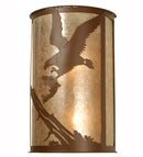 Meyda 12"W Strike of the Eagle Wall Sconce 81493