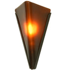 Meyda 5"W Metro Fusion Biscotto Piccolo Wall Sconce 81610