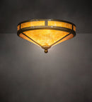 Meyda 16" Wide Mission Prime Flushmount 81664