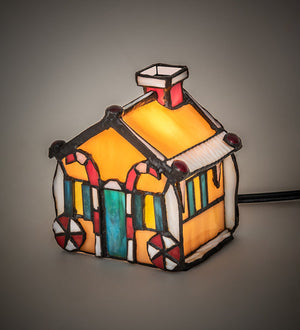 Meyda 4.5" High Gingerbread House Accent Lamp '82175