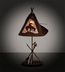Meyda 27" High Trails End Table Lamp 82336