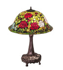 Meyda 31" High Tiffany Rosebush Table Lamp - 82452