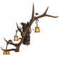 Meyda 46" Wide Antlers Elk 3 Light Wall Sconce- 82834
