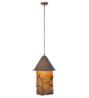 Meyda 16" Wide Oak Leaf & Acorn Pendant 97926