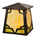 Meyda 18"Square Kirkpatrick Post Mount 98049