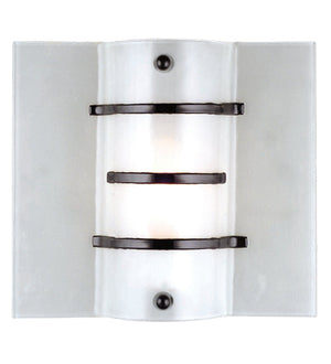 Meyda 12"W Metro Fusion Robbi Wall Sconce 98171