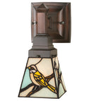 Meyda 5"W Backyard Friends Wall Sconce '98530