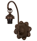 Meyda 6"W Mahogany Bronze 1 LT Wall Sconce Hardware '98632