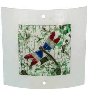 Meyda 11"W Metro Fusion Il Drago Shade 98783