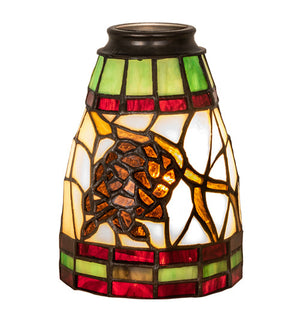 Meyda 4" Wide Pinecone Fan Light Shade '98994