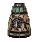 Meyda 4" Wide Pinecone Fan Light Shade '98994