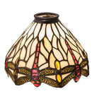 Meyda 7" Wide Tiffany Hanginghead Dragonfly Shade '99247