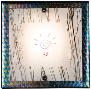 Meyda 12"W Metro Fusion Imagination Wall Sconce 99276