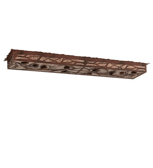 Meyda 62" Long Whispering Pines Oblong Flushmount- 99359