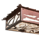 Meyda 62" Long Whispering Pines Oblong Flushmount- 99359