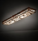 Meyda 62" Long Whispering Pines Oblong Flushmount 99359