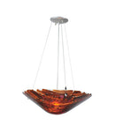 Meyda 18" Wide Metro Fusion Torta Inverted Pendant '99643