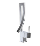 KubeBath Aqua Elegance Single Lever Wide Spread Faucet - Chrome, AFB001