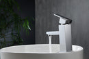 KubeBath Aqua Piazza Single Lever Bathroom Vanity Faucet - Chrome, AFB041
