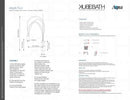 KubeBath Aqua Filli Single Lever Bathroom Vanity Faucet - Chrome , AFB070