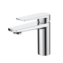 KubeBath Aqua Letti Single Lever Bathroom Vanity Faucet - Chrome, AFB12801