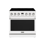 Thor Kitchen 36 Inch Electric Range in White - Contemporary Professional