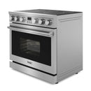 Thor Kitchen 3-Piece Appliance Package - 36-Inch Electric Range, Refrigerator, and Dishwasher in Stainless Steel