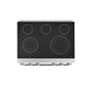 Thor Kitchen 5-Piece Appliance Package - 36-Inch Electric Range, Refrigerator, Dishwasher, Microwave, and Wine Cooler in Stainless Steel