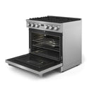 Thor Kitchen 36-Inch Gas Range with 6 Burners, 6.0 cu. ft. Convection Oven in Stainless Steel ARG36