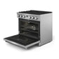 Thor Kitchen 4-Piece Appliance Package - 36-Inch Gas Range, Refrigerator, Dishwasher, and Microwave in Stainless Steel