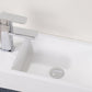 Bliss 18 in. Wall Mount Modern Bathroom Vanity - Gray Oak
