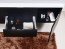 KubeBath Bliss 60 in. Double Sink Wall Mount Modern Bathroom Vanity - Black, BSL60D-BK
