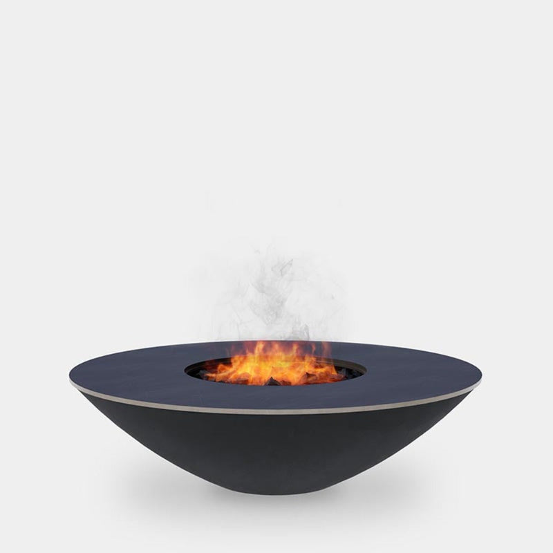 Arteflame Classic 40" Black Label - Fire Bowl With Cooktop