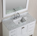 Design Element London Collection Wood Framed Mirror DEC076C-W-Mirror