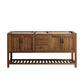 Design Element Austin 60" Vanity Base - Walnut DEC4006-C-CB